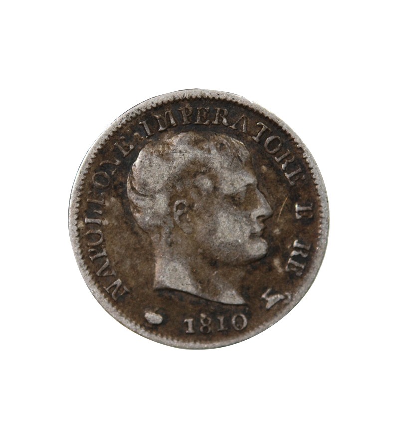 ITALIE, NAPOLEON 1er - 5 SOLDI 1810 M MILAN