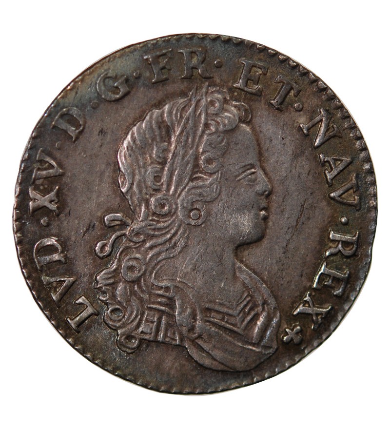 LOUIS XV﻿ - 20 SOLS DE FRANCE-NAVARRE 1719 PARIS