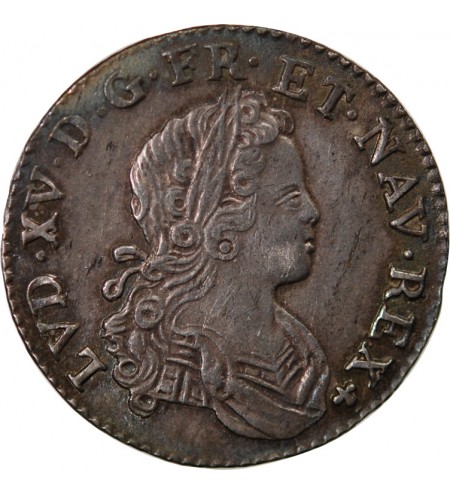 LOUIS XV﻿ - 20 SOLS DE FRANCE-NAVARRE 1719 PARIS