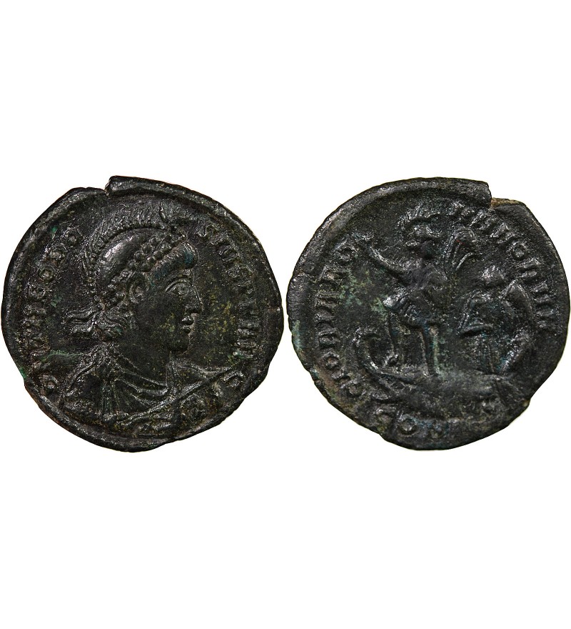 THEODOSE Ier - MAIORINA 379 / 383 CONSTANTINOPLE