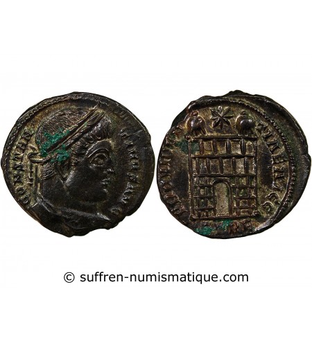 CONSTANTIN Ier - NUMMUS 327 / 328 TREVES