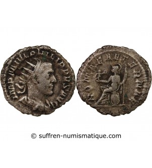 PHILIPPE Ier L'ARABE - ANTONINIEN 247 ROME