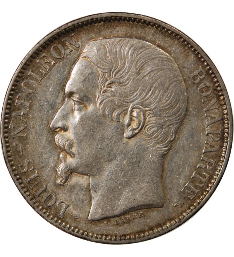 LOUIS-NAPOLEON BONAPARTE - 5 FRANCS 1852 A PARIS