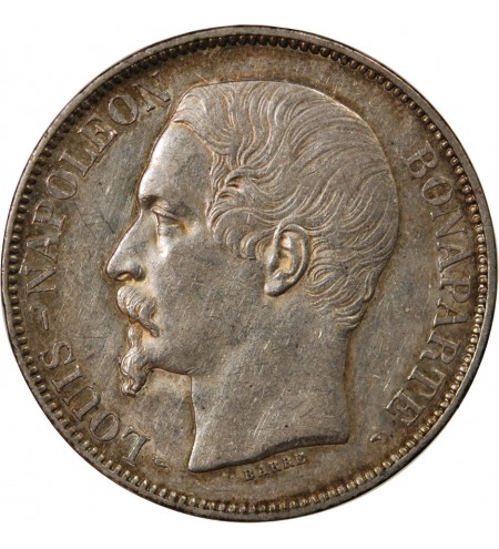 LOUIS-NAPOLEON BONAPARTE - 5 FRANCS 1852 A PARIS