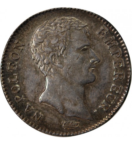 NAPOLEON Ier - 1 FRANC ARGENT 1806 L BAYONNE