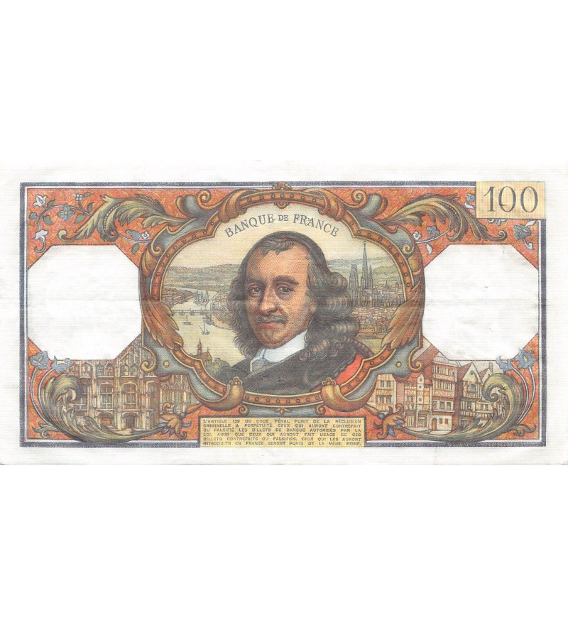 FRANCE, CORNEILLE - 100 FRANCS 02/01/1976 - SÉRIE P.905 - TTB+
