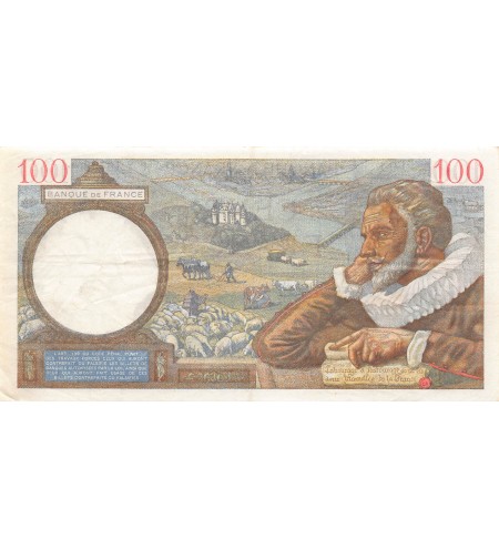FRANCE, SULLY - 100 FRANCS 28/11/1940 - TTB