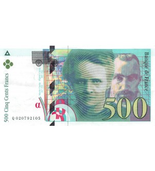 FRANCE, PIERRE ET MARIE CURIE - 500 FRANCS 1994 - TTB+ 2