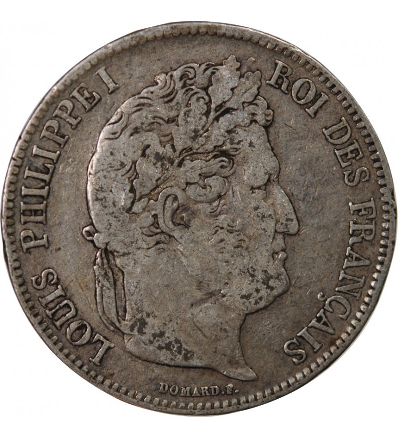 LOUIS PHILIPPE﻿ - 5 FRANCS ARGENT 1834 Q PERPIGNAN