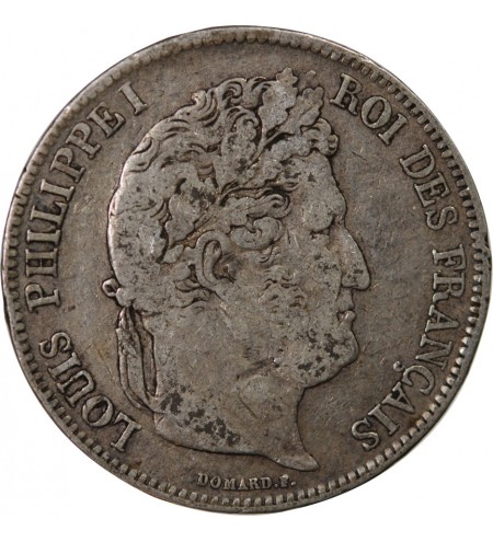 LOUIS PHILIPPE﻿ - 5 FRANCS ARGENT 1834 Q PERPIGNAN