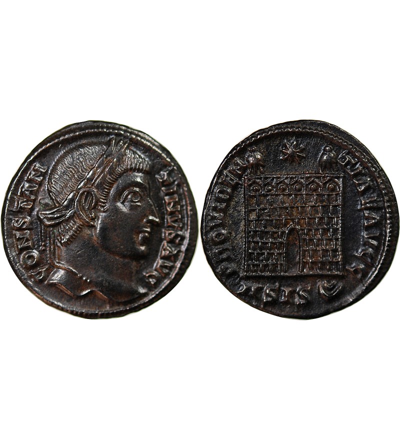 CONSTANTIN II - NUMMUS 328 / 329 SISCIA