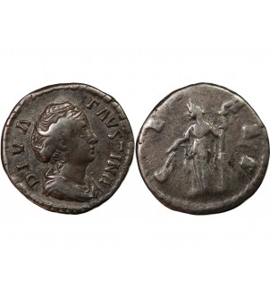 FAUSTINE MÈRE - DENIER ARGENT 148 ROME 2