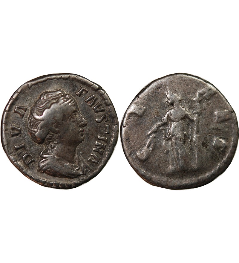 FAUSTINE MÈRE - DENIER ARGENT 148 ROME