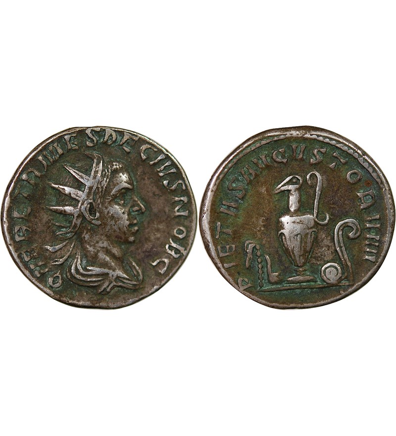 HERENNIUS ETRUSCUS - ANTONINIEN 250 ROME