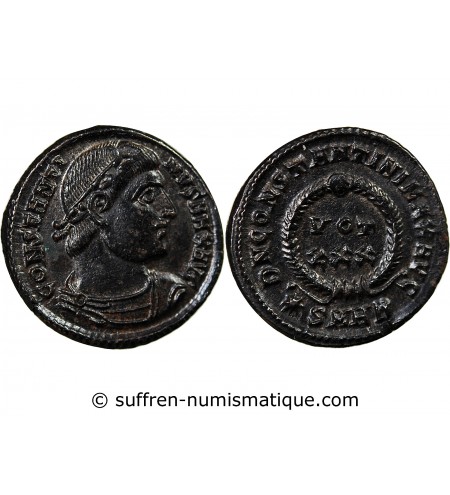 CONSTANTIN Ier - NUMMUS 327 / 329 HERACLEE
