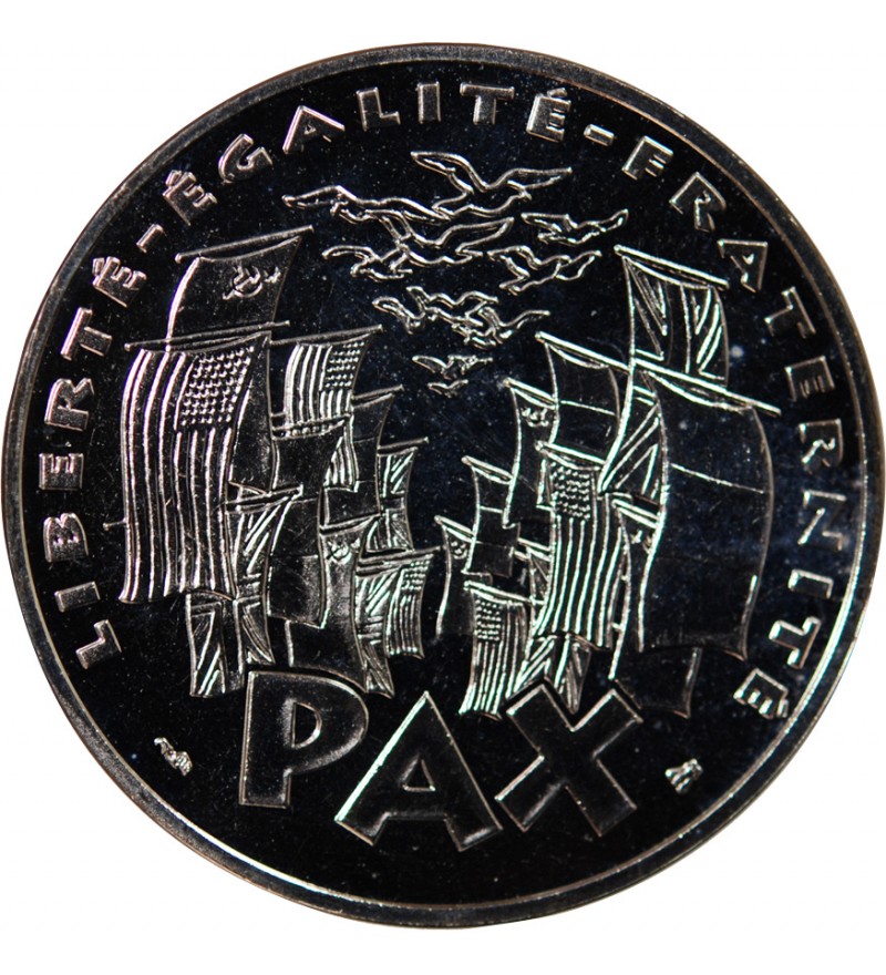ARMISTICE DU 8 MAI 1945 - ESSAI DE 100 FRANCS ARGENT 1995