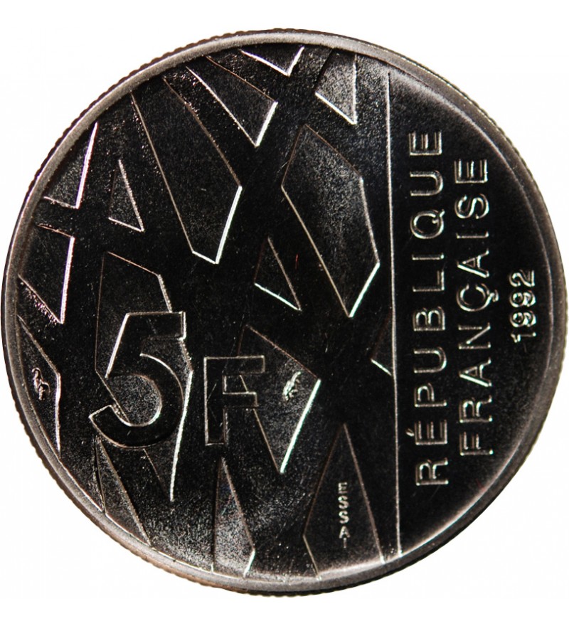 PIERRE MENDES-FRANCE - ESSAI DE 5 FRANCS 1992