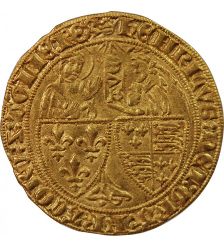 HENRI VI DE LANCASTRE - SALUT D'OR 1423-1436 PARIS