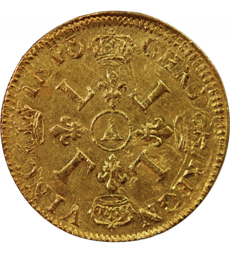 LOUIS XIV - DOUBLE LOUIS D'OR AUX 4 L 1693 A PARIS