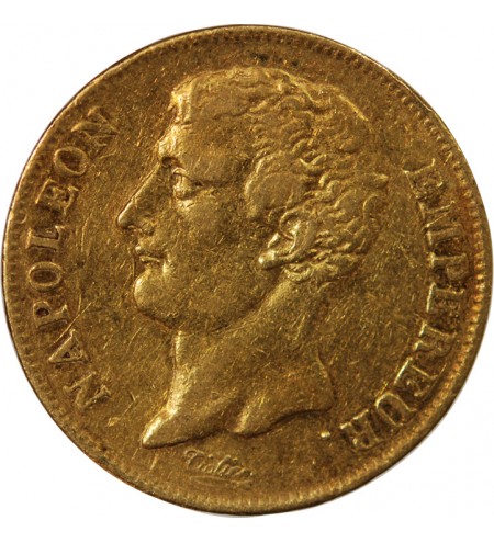 BONAPARTE 1er CONSUL﻿ - 20 FRANCS OR AN 12 A PARIS﻿