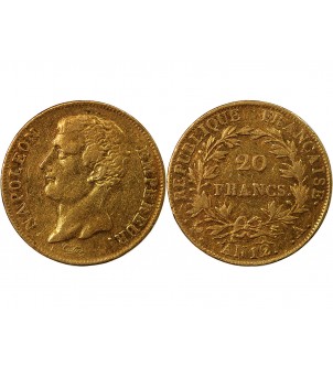 BONAPARTE 1er CONSUL﻿ - 20 FRANCS OR AN 12 A PARIS﻿ 2