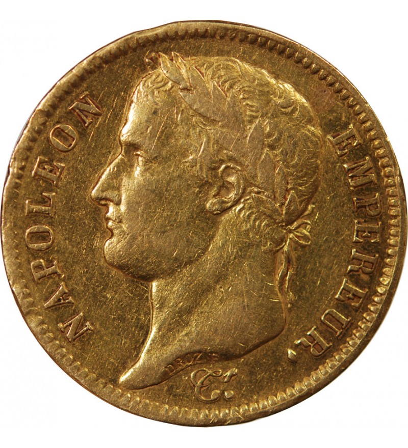 NAPOLEON Ier - 40 FRANCS OR 1809 A PARIS