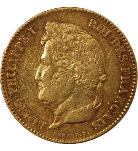 LOUIS PHILIPPE﻿ - 40 FRANCS OR 1834 L BAYONNE