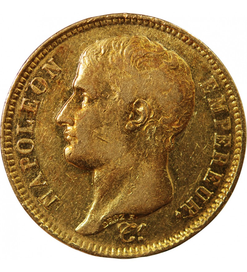 NAPOLEON Ier ﻿- 40 FRANCS OR 1807 I LIMOGES "Type Transitoire"