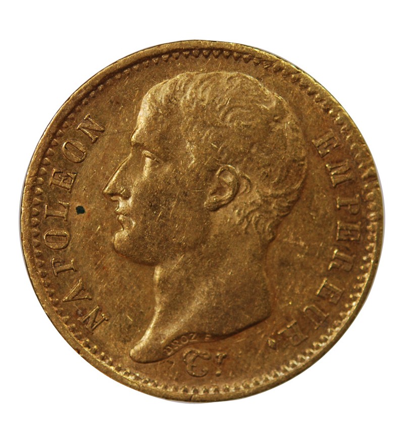 NAPOLEON Ier - 20 FRANCS OR 1807 A PARIS "Type Transitoire"