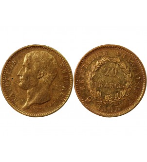NAPOLEON Ier - 20 FRANCS OR 1807 A PARIS "Type Transitoire" 2