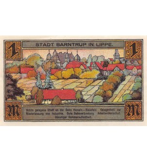 ALLEMAGNE, BARNTRUP IN LIPPE - 1 MARK 1921