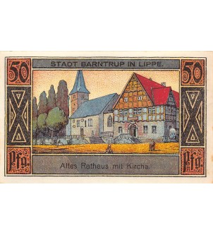 ALLEMAGNE, BARNTRUP IN LIPPE - 50 PFENNIG 1921 2