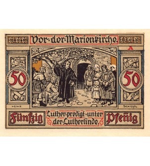 ALLEMAGNE, TREUENBRIETZEN - 50 PFENNIG 1921 2