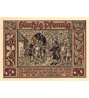 ALLEMAGNE, TREUENBRIETZEN - 50 PFENNIG 1921 2