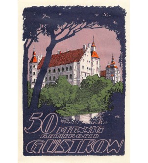 ALLEMAGNE, GÜSTROW - 50 PFENNIG 1922 2