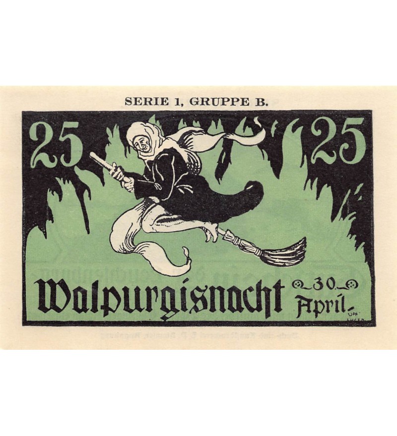 ALLEMAGNE, KAHLA - 25 PFENNIG