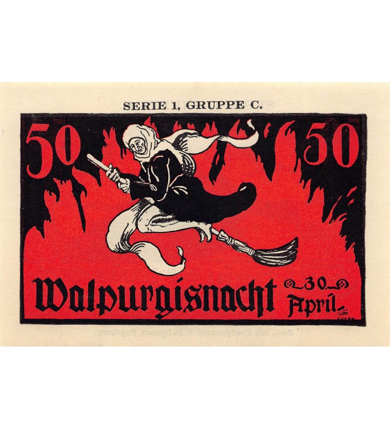 ALLEMAGNE, KAHLA - 50 PFENNIG