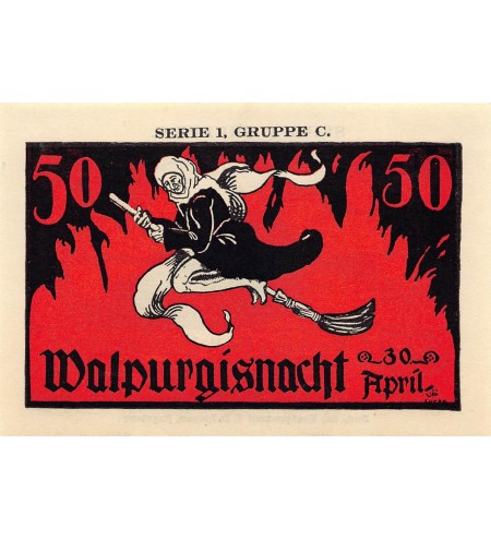 ALLEMAGNE, KAHLA - 50 PFENNIG