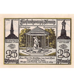 ALLEMAGNE, LAUTERBERG IM HARZ - 25 PFENNIG 1921 2