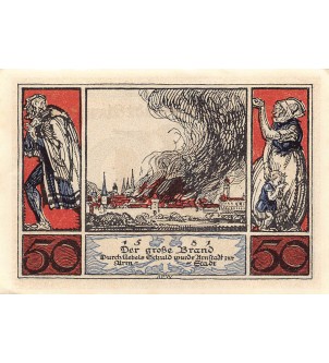 ALLEMAGNE, ARNSTADT - 50 PFENNIG 1921 2