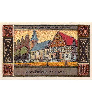 ALLEMAGNE, BARNTRUP IN LIPPE - 50 PFENNIG 1921 2