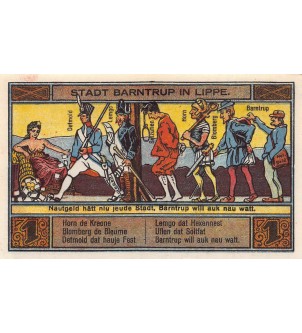 ALLEMAGNE, BARNTRUP IN LIPPE - 1 MARK 1921 2