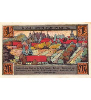 ALLEMAGNE, BARNTRUP IN LIPPE - 1 MARK 1921