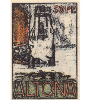 ALLEMAGNE, ALTONA - 30 PFENNIG 1921 2