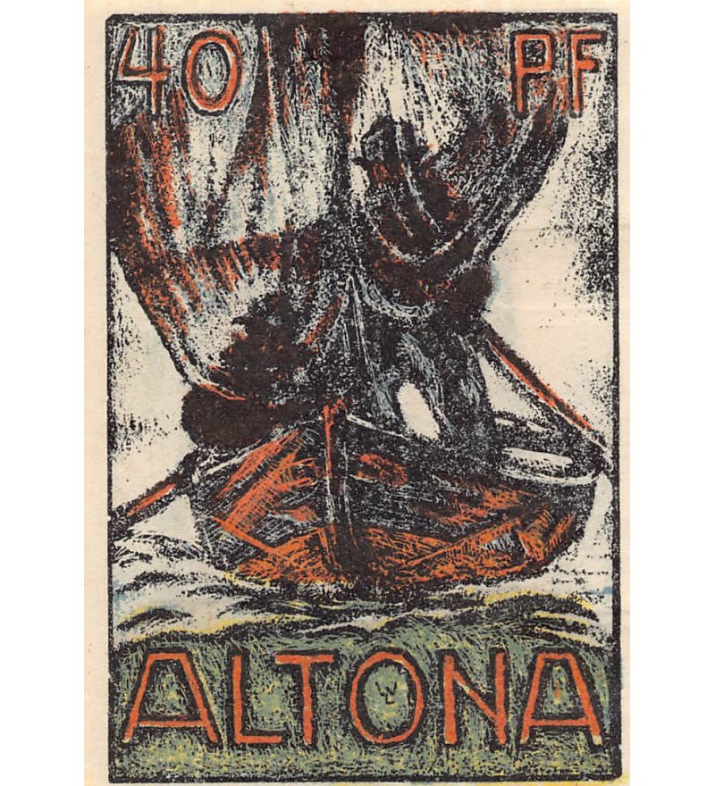 ALLEMAGNE, ALTONA - 40 PFENNIG 1921