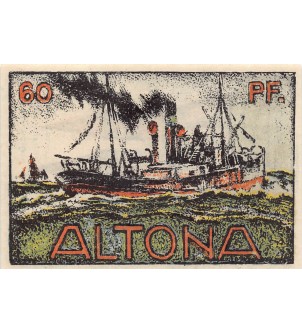 ALLEMAGNE, ALTONA - 60 PFENNIG 1921 2