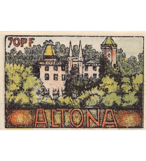 ALLEMAGNE, ALTONA - 70 PFENNIG 1921 2