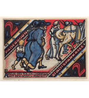 ALLEMAGNE, PADERBORN - 2 MARK 1922