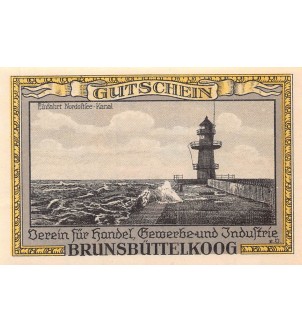 ALLEMAGNE, BRÜNSBUTTEL - 25 PFENNIG 1922 2