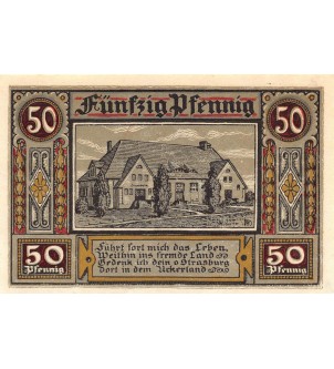 ALLEMAGNE, STRASBURG - 50 PFENNIG 1921 2